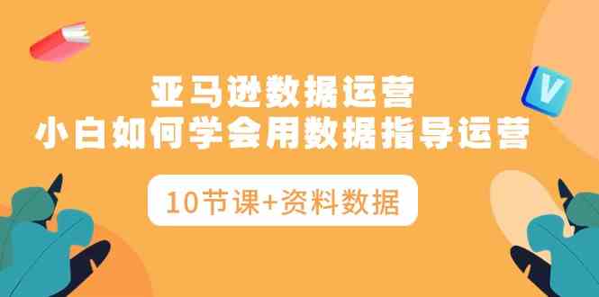 （10158期）亚马逊数据运营，小白如何学会用数据指导运营（10节课+资料数据）-365资源网